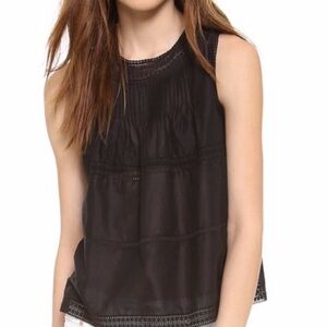Black Sleeveless Top